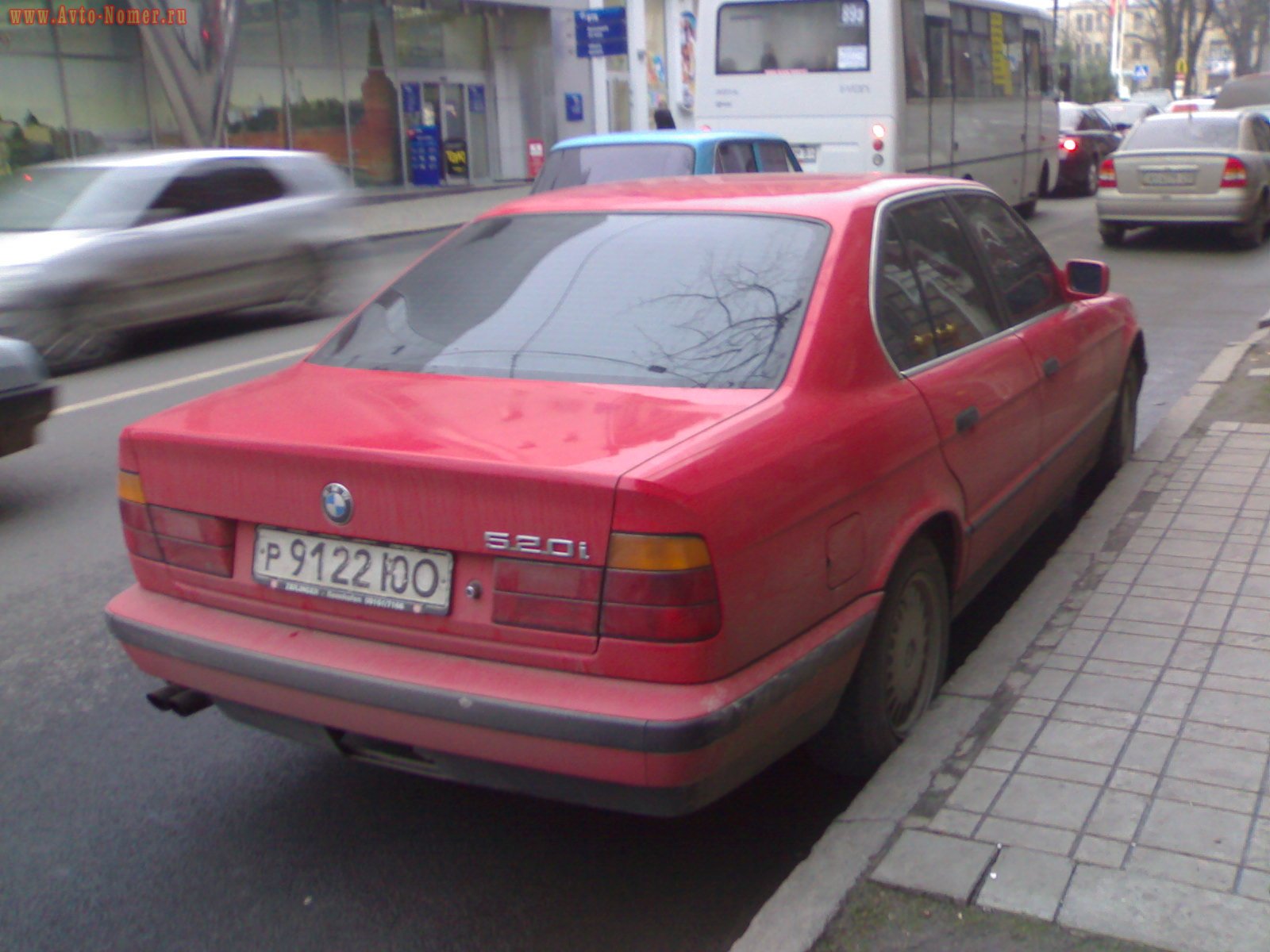 р 9122 ЮО, BMW 5 Series 3rd gen Sedan (E34), 1988–1995