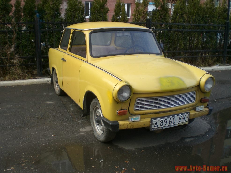 д 8960 УК, Trabant 601 Limousine, 1964–1990