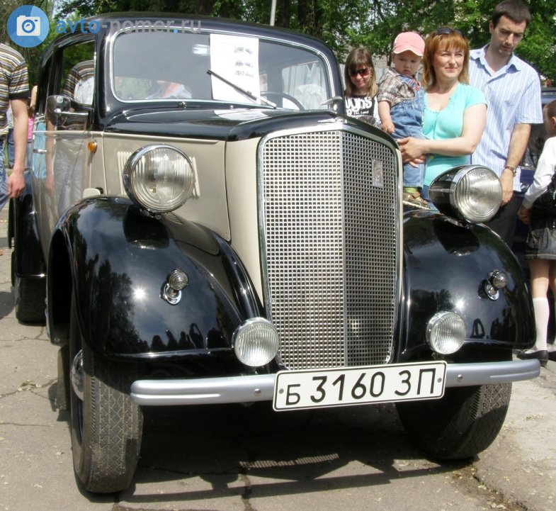 б 3160 ЗП, Opel 1,3 Liter 1st gen Limousine (1397), 1934–1935